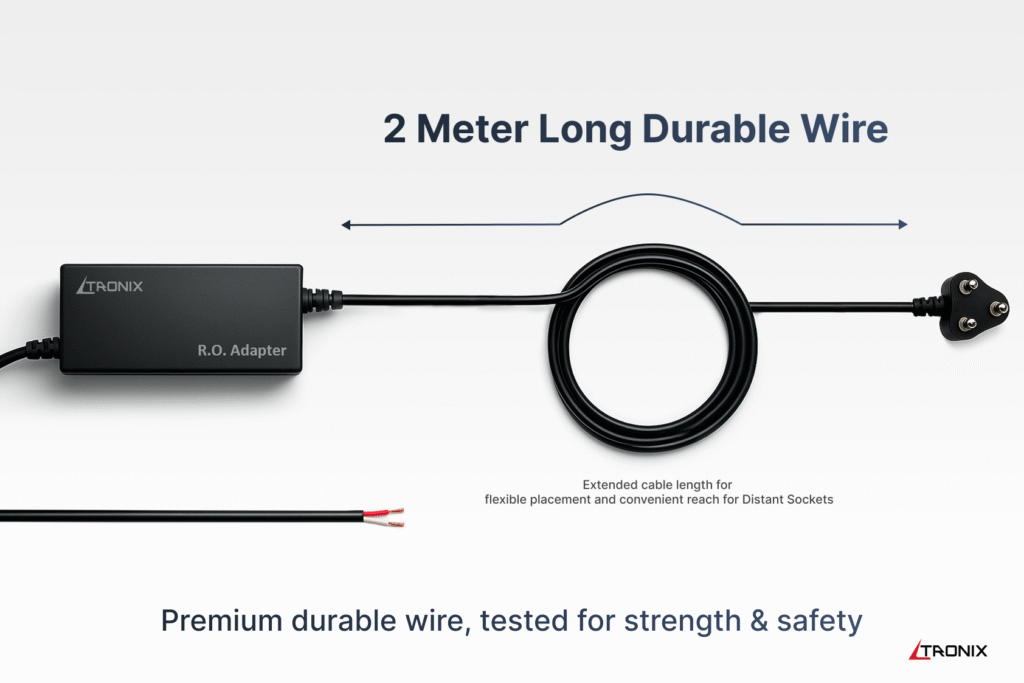 Frame 6 with DC jack Ltronix adapter for water purifier