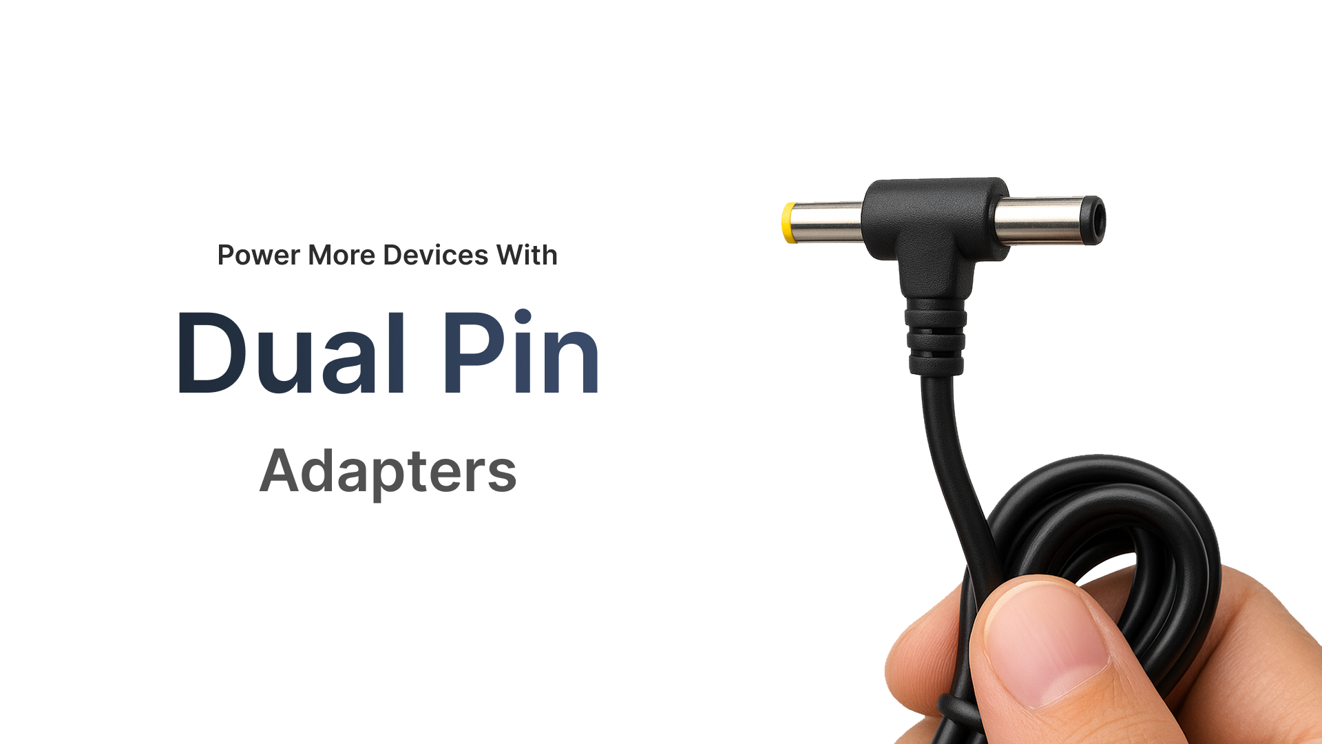 Second Image 2 Pin Dual Pin 12 Volt Adapter