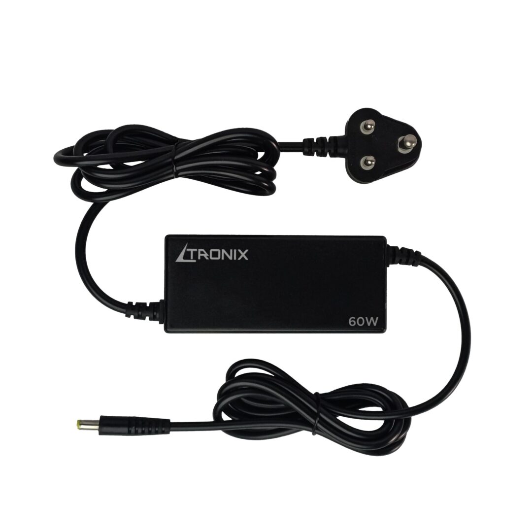 Ltronix 12V 5A Power Adapter – 12 Volt 5 Amp DC Power Supply with 60W Output for CCTV, LED Strips, and Routers