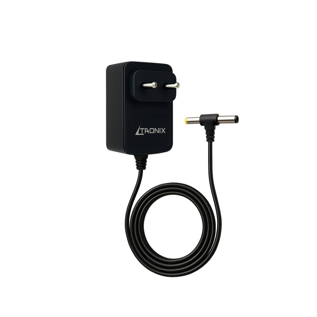 LTRONIX 12V 1.5A Power Adapter 18W DC Power Supply with Dual Pin Connectors