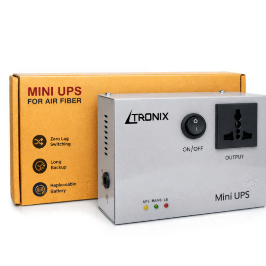 Ltronix Mini Ups for wifi routers, air fiber, jio airfiber, airtel airfiber xtream, 4 hours backup