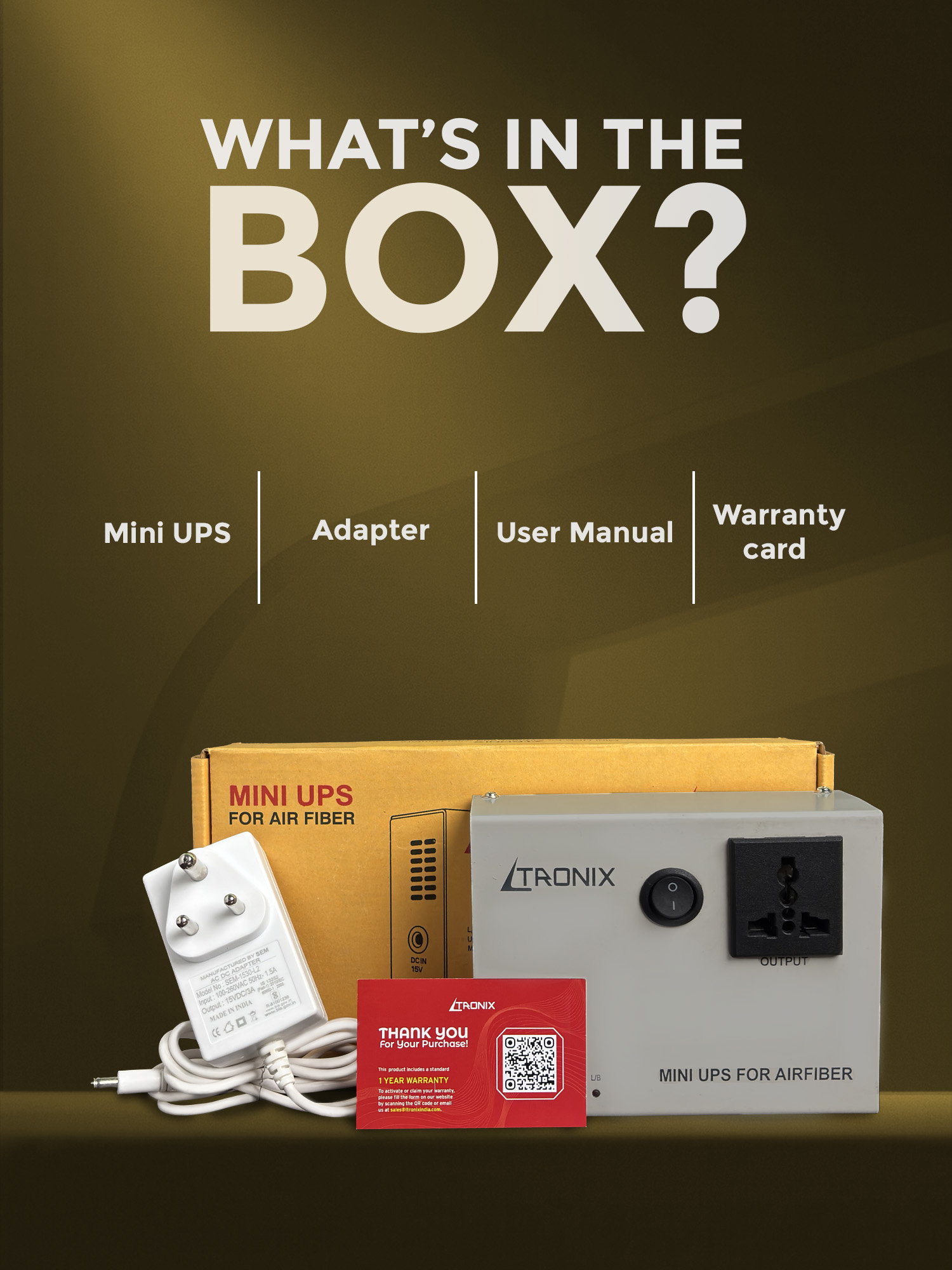 LTRONIX Mini UPS for Jio and Airtel AirFiber - Upto 4Hour WiFi Router Power Backup (Cool Grey) - Image 3